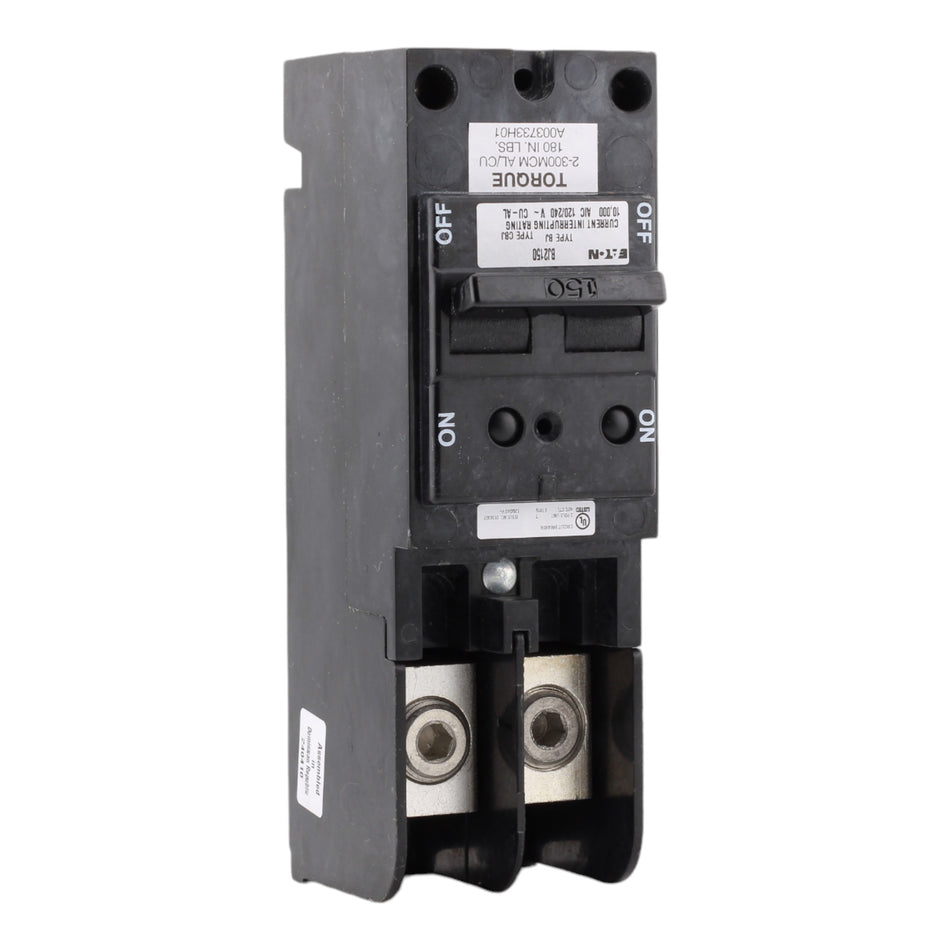 Eaton BJ2150 150A 2-Pole Main Circuit Breaker