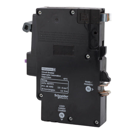 Square D QO120PAFGF 20 Amp Single Pole 120V Plug-On Neutral AFCI/GFCI Dual Function Circuit Breaker UL