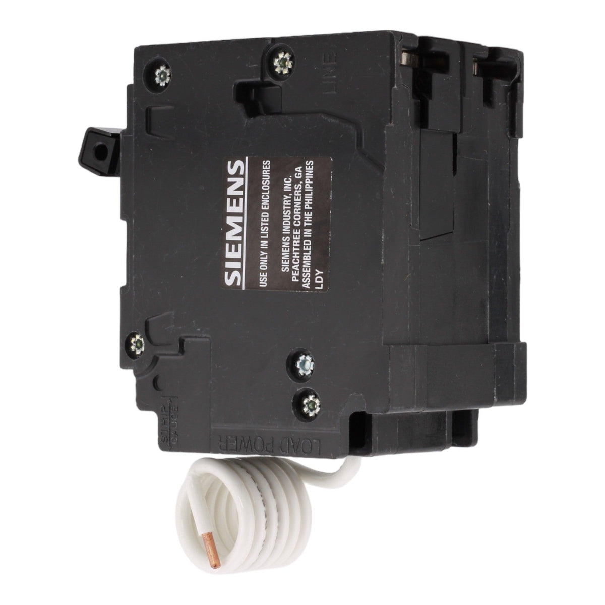 Siemens Q220GF 20 Amp Double Pole 240V Pigtail-Neutral GFCI Ground Fault Circuit Breaker UL - RES LLC Store