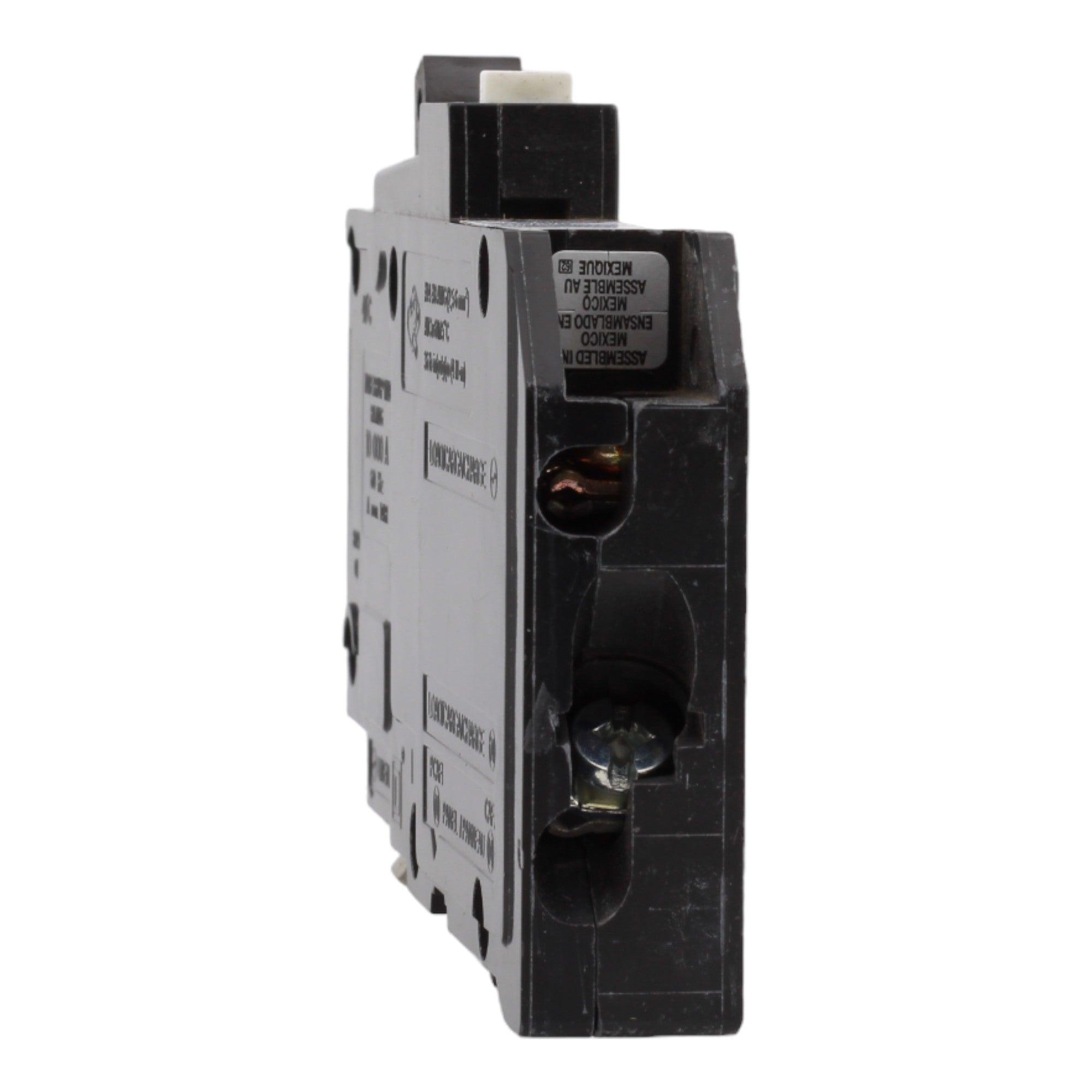 Square D QO115PCAFI 15 Amp Single Pole 120V Plug-On Neutral AFCI Arc Fault Circuit Breaker UL