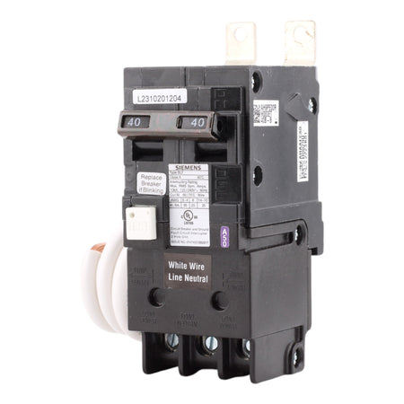 Siemens BF240A 40 Amp Double Pole 240V Bolt-On GFCI Ground Fault Circuit Breaker UL