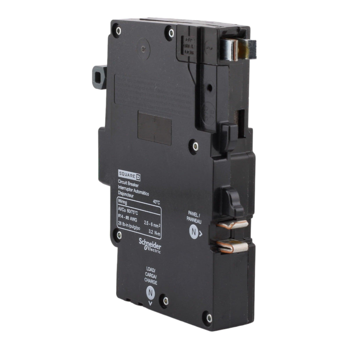 Square D QO120PAF 20 Amp Single Pole 120V Plug-On Neutral AFCI Arc Fault Circuit Breaker UL - RES LLC Store