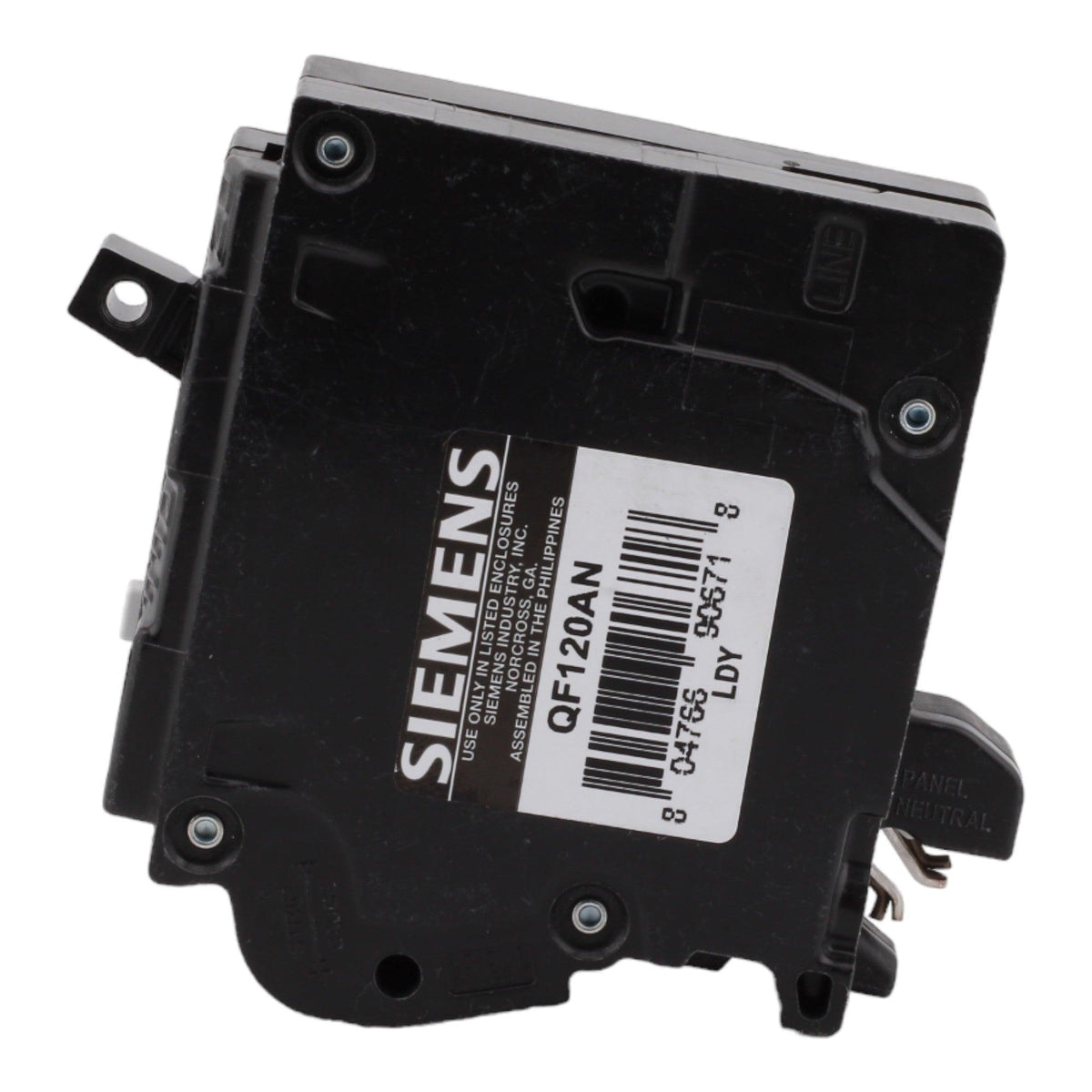 Siemens QF120AN 20 Amp Single Pole 120V Plug-On Neutral GFCI Ground Fault Circuit Breaker UL