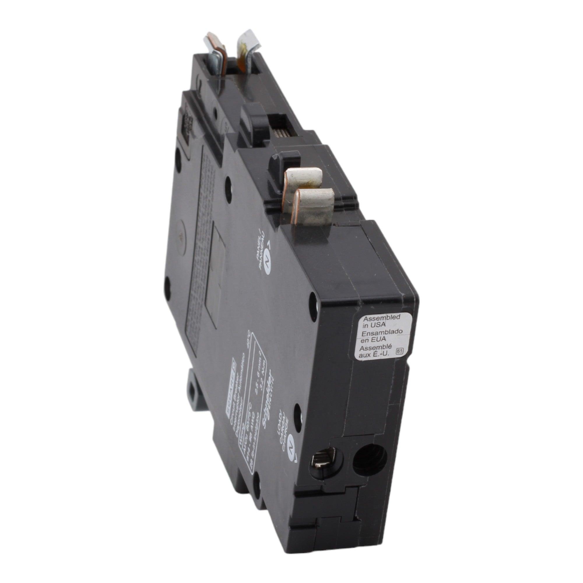 Square D QO120PAF 20 Amp Single Pole 120V Plug-On Neutral AFCI Arc Fault Circuit Breaker UL - RES LLC Store