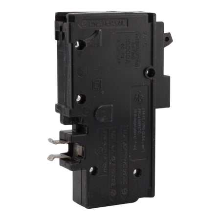 Square D HOM115PDF 15 Amp Single Pole 120V Plug-On Neutral AFCI/GFCI Dual Function Circuit Breaker UL