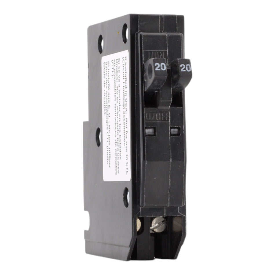 Square D QO2020C 2×20A 120/240V Tandem Circuit Breaker Plug-In