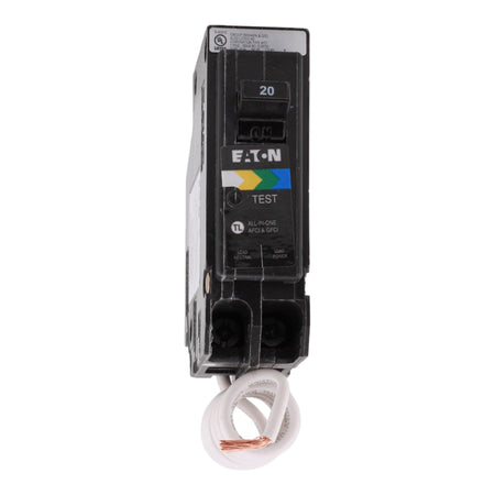 Eaton BRN120A1CS 20A 120V 1-pole AFCI/GFCI Breaker All-in-One UL