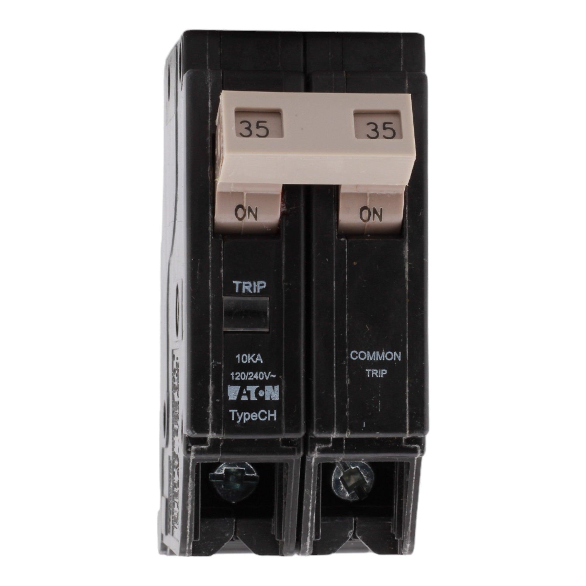 Eaton CHF235 35 Amp Double Pole 240V Plug-In Standard Trip Circuit Breaker UL