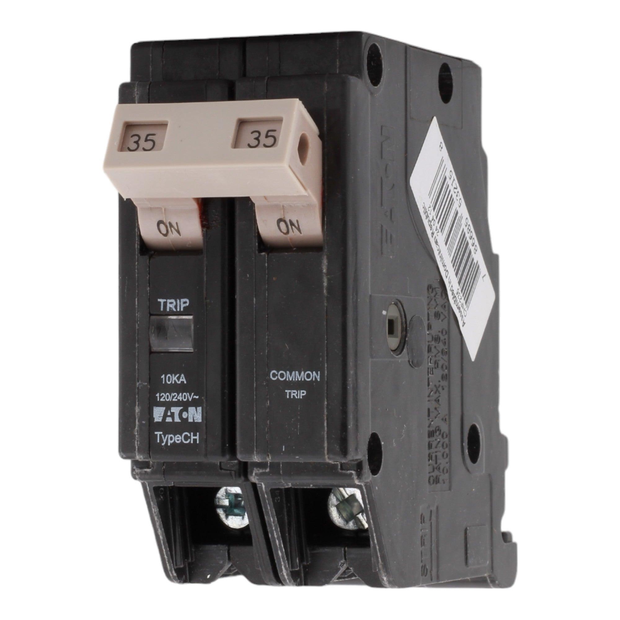 Eaton CHF235 35 Amp Double Pole 240V Plug-In Standard Trip Circuit Breaker UL