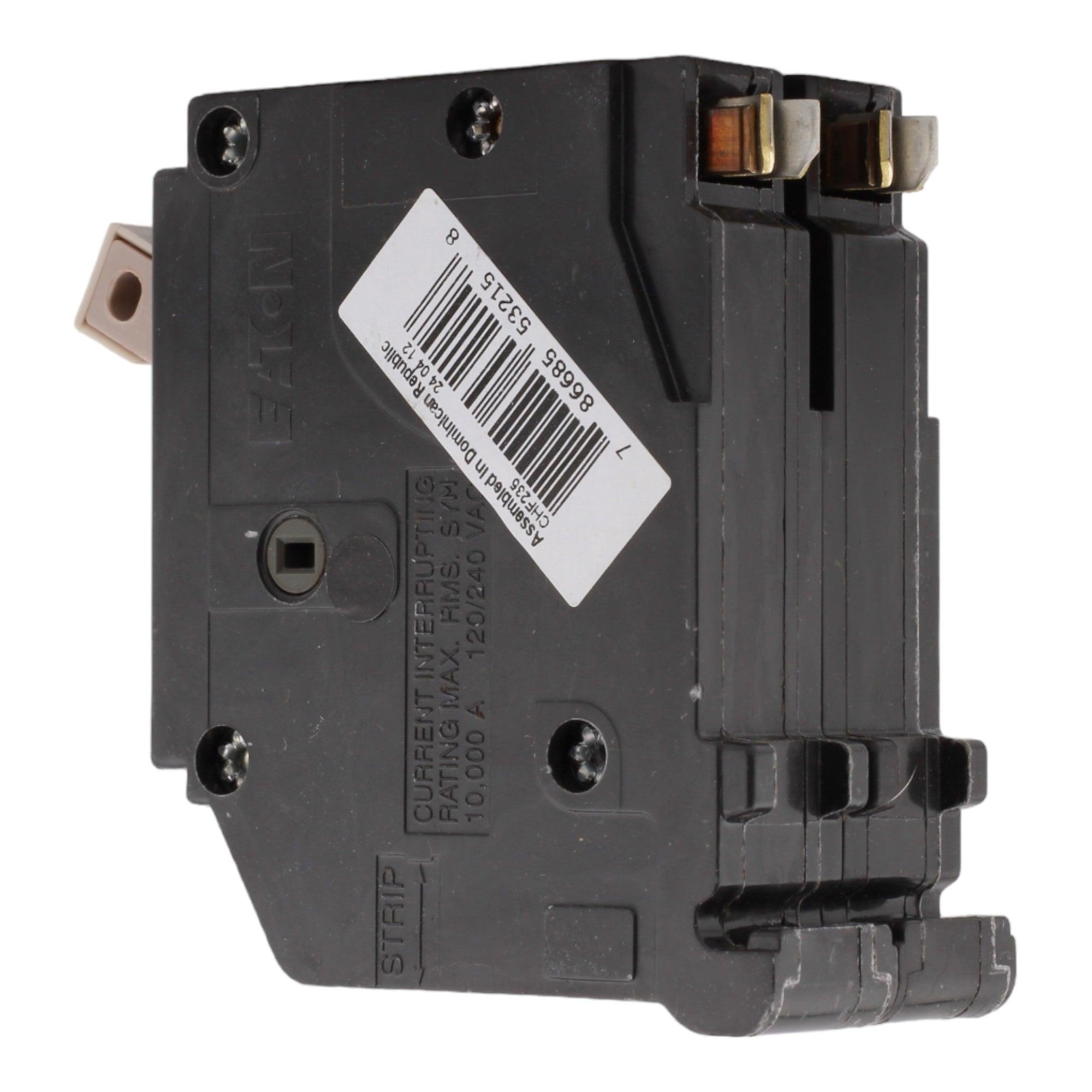 Eaton CHF235 35 Amp Double Pole 240V Plug-In Standard Trip Circuit Breaker UL