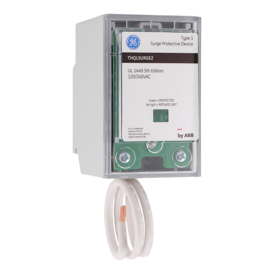 GE THQLSURGE2 Type 1 Surge Protection Device 120/240V Plug-On with Pigtail for PowerMark Panels