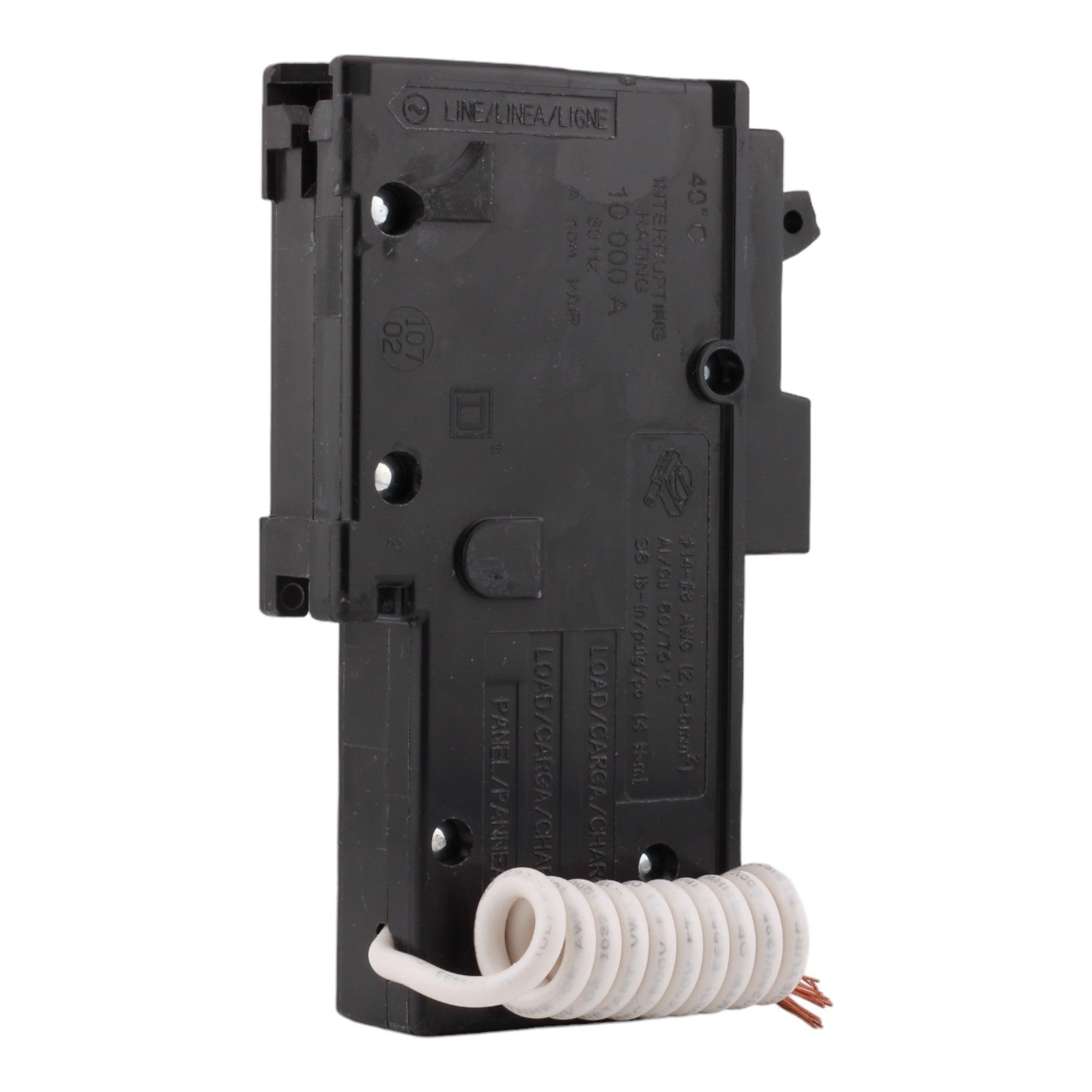 Square D HOM120CAFIC 20 Amp Single Pole 120V Pigtail-Neutral AFCI Arc Fault Circuit Breaker UL