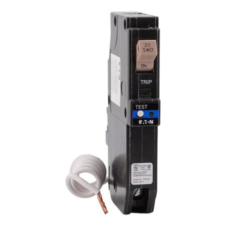 Eaton CHFAFGF120 20 Amp Single Pole 120V Pigtail-Neutral AFCI/GFCI Dual Function Circuit Breaker UL