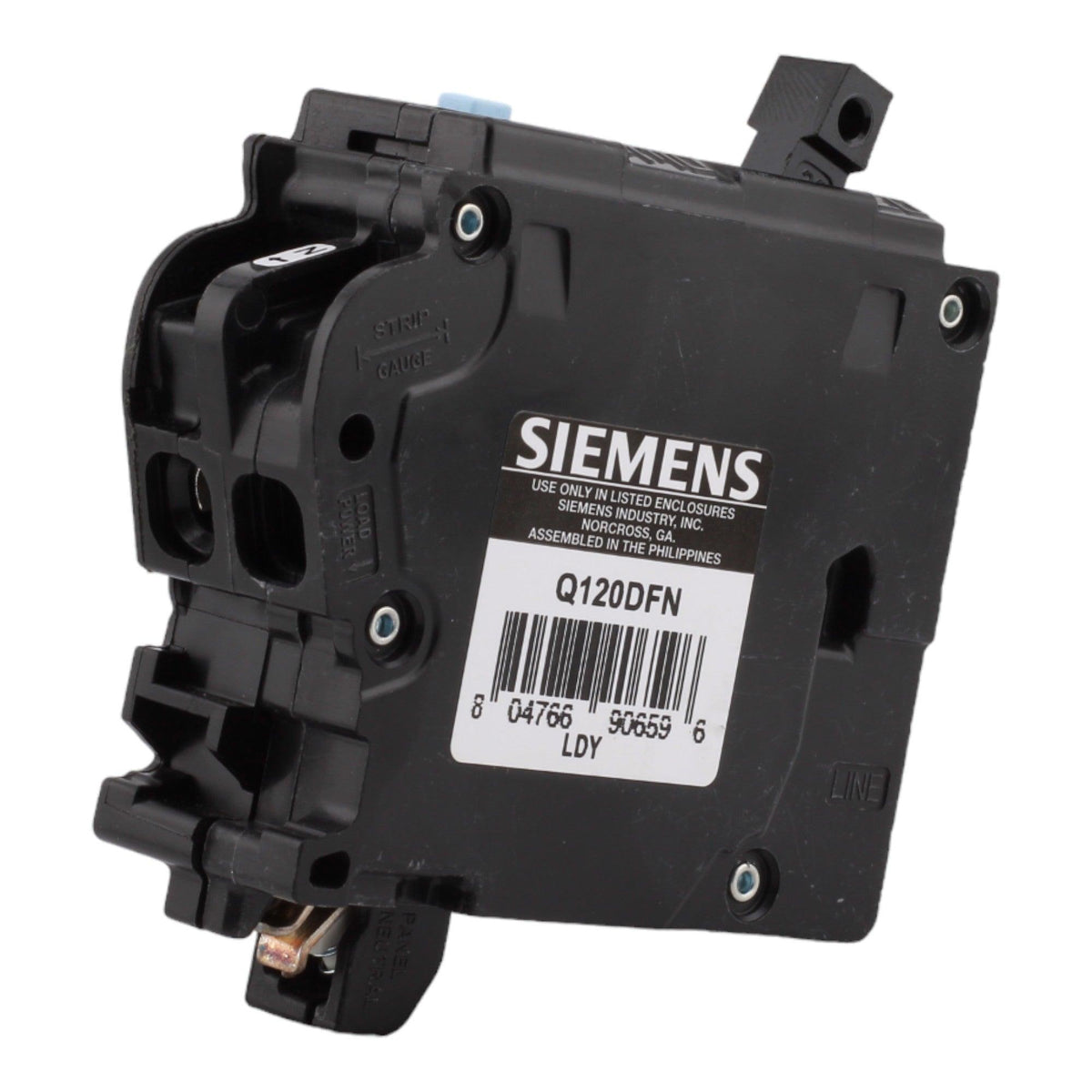 Siemens Q120DFN 20 Amp Single Pole 120V Plug-On Neutral AFCI/GFCI Dual Function Circuit Breaker UL