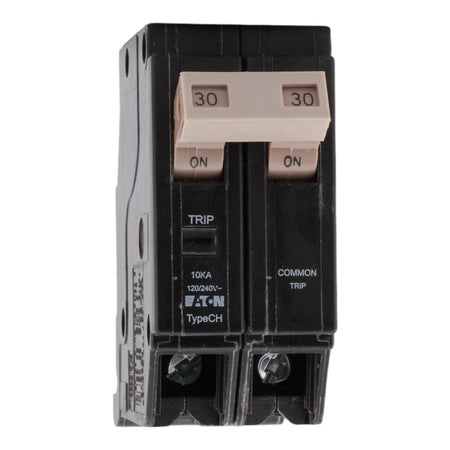 Eaton CHF230 30 Amp Double Pole 240V Plug-In Standard Trip Circuit Breaker UL