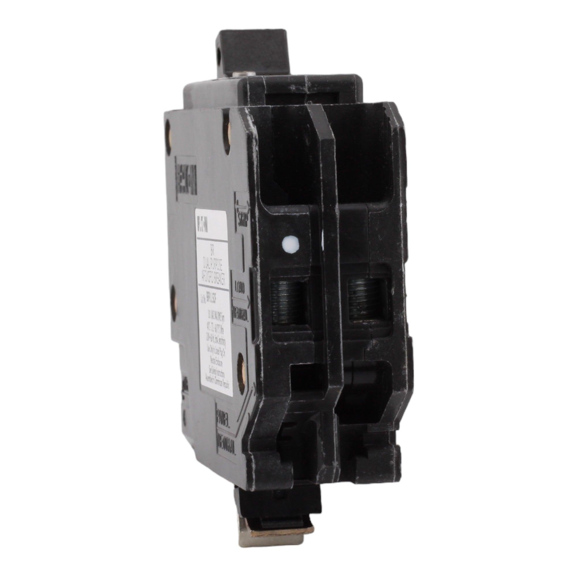 Eaton BRP115A1CS 15 Amp Single Pole 120V Plug-On Neutral AFCI/GFCI Dual Function Circuit Breaker UL