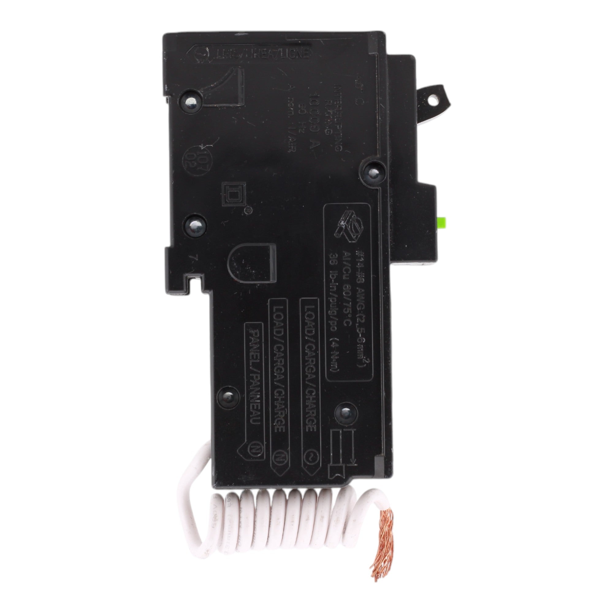 Square D HOM115AFIC 15A 120V 1-Pole AFCI Circuit Breaker Pigtail Neutral