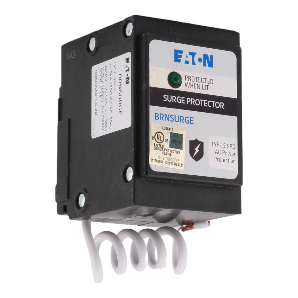 Eaton BRNSURGE Whole House Surge Protector - Type 2 SPD, 120/240V, Plug-On, UL Listed - RES LLC Store