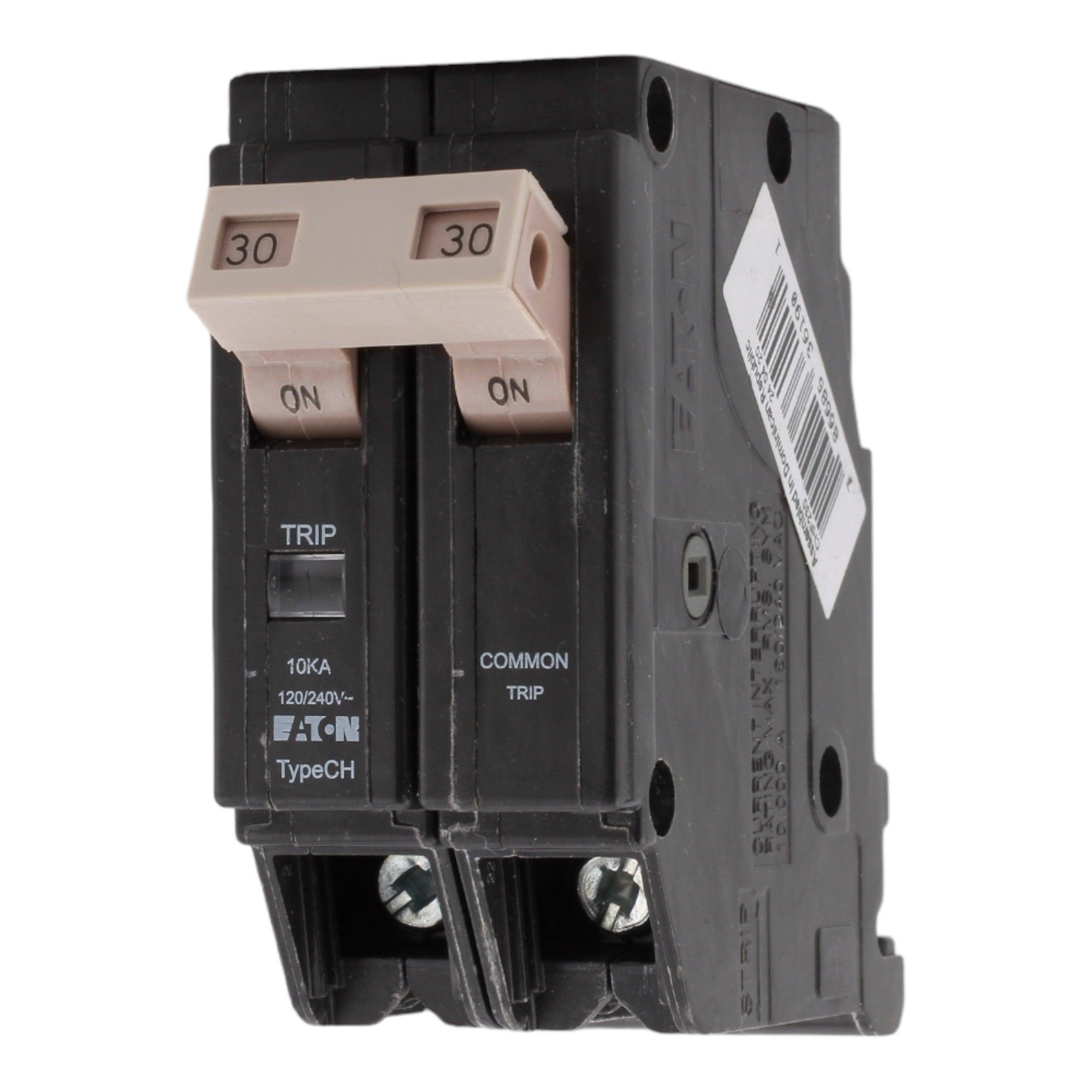 Eaton CHF230 30 Amp Double Pole 240V Plug-In Standard Trip Circuit Breaker UL