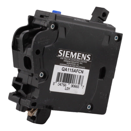 Siemens QA115AFCN 15 Amp Single Pole 120V Plug-On Neutral AFCI Arc Fault Circuit Breaker UL