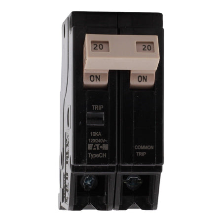 Eaton CHF220 20 Amp Double Pole 240V Plug-In Standard Trip Circuit Breaker UL