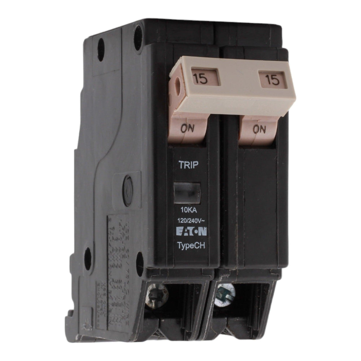 Eaton CHF215 15 Amp Double Pole 240V Plug-In Standard Trip Circuit Breaker UL