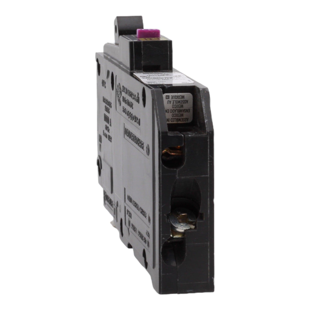 Square D QO120PDF 20 Amp Single Pole 120V Plug-On Neutral AFCI/GFCI Dual Function Circuit Breaker UL