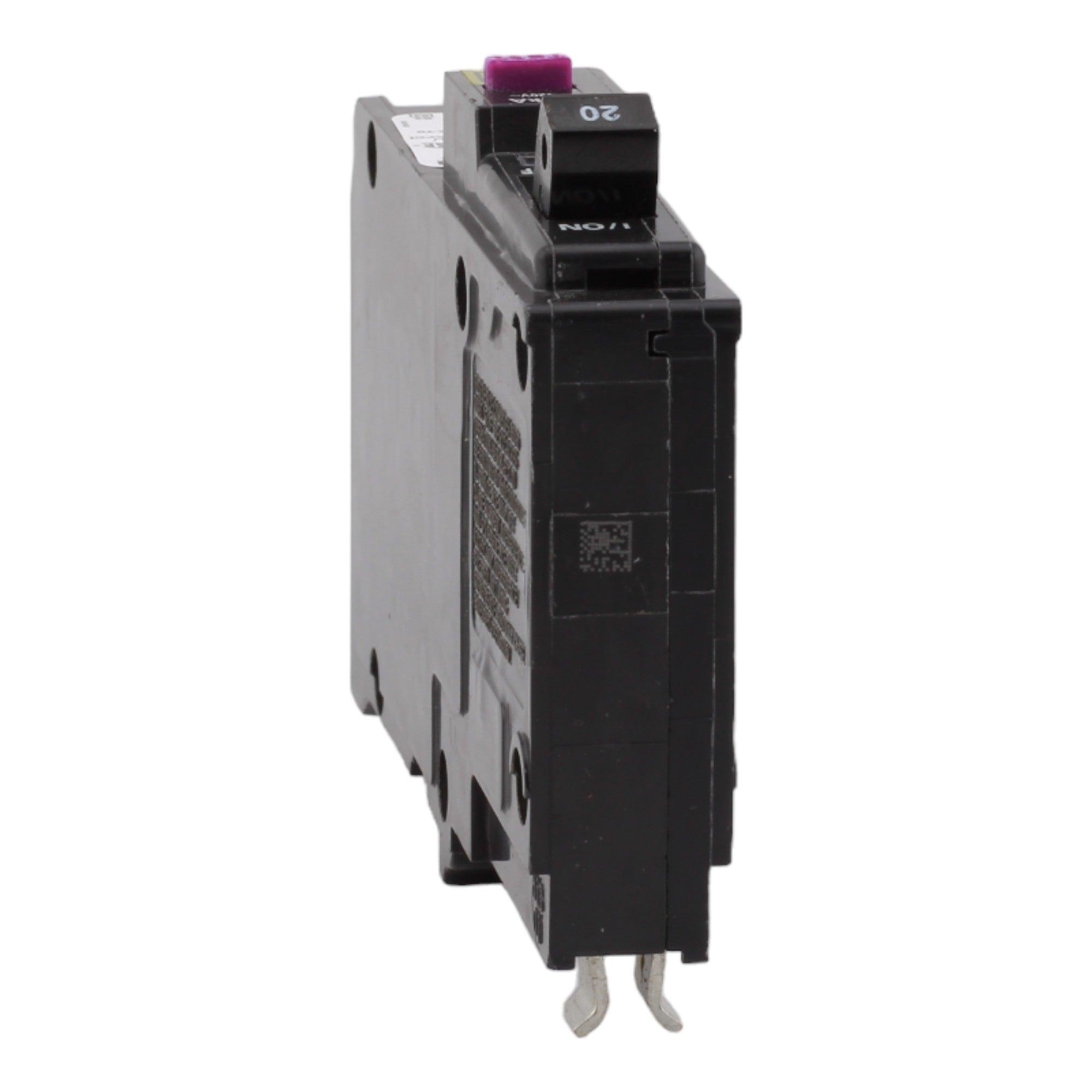 Square D QO120PDF 20 Amp Single Pole 120V Plug-On Neutral AFCI/GFCI Dual Function Circuit Breaker UL