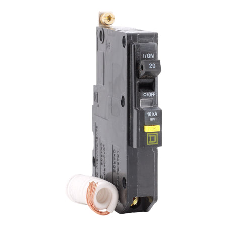 Square D QOB120GFI 20 Amp Single Pole 120V Bolt-On GFCI Ground Fault Circuit Breaker UL