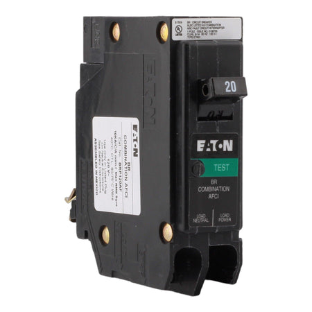 Eaton BRP120AF 20A 120V 1-pole AFCI Circuit Breaker Plug-on Neutral UL