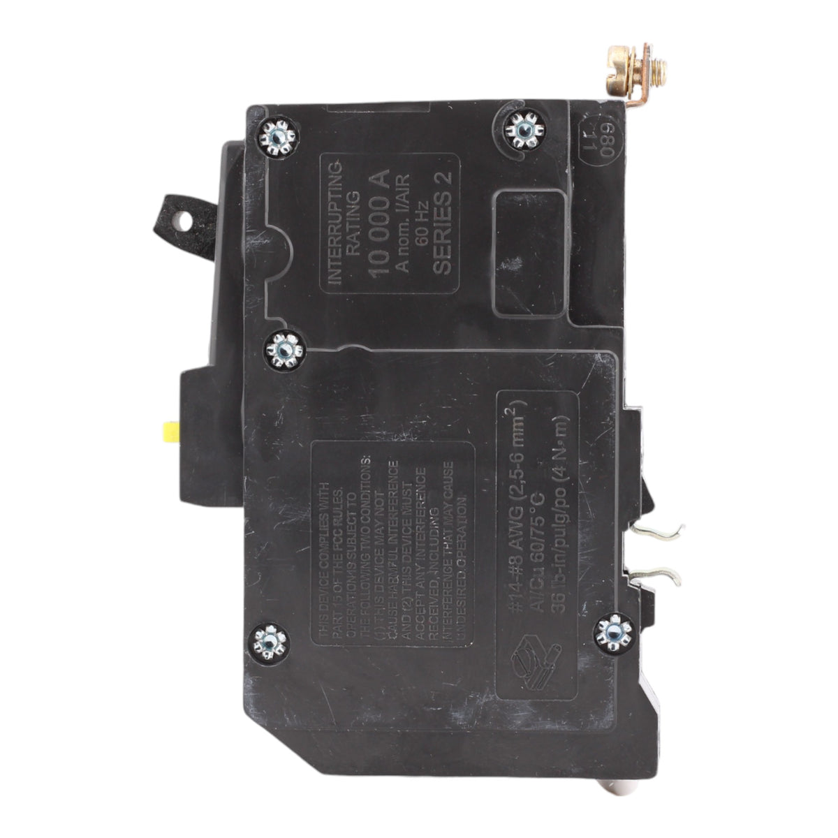 Square D QOB120GFI 20 Amp Single Pole 120V Bolt-On GFCI Ground Fault Circuit Breaker UL