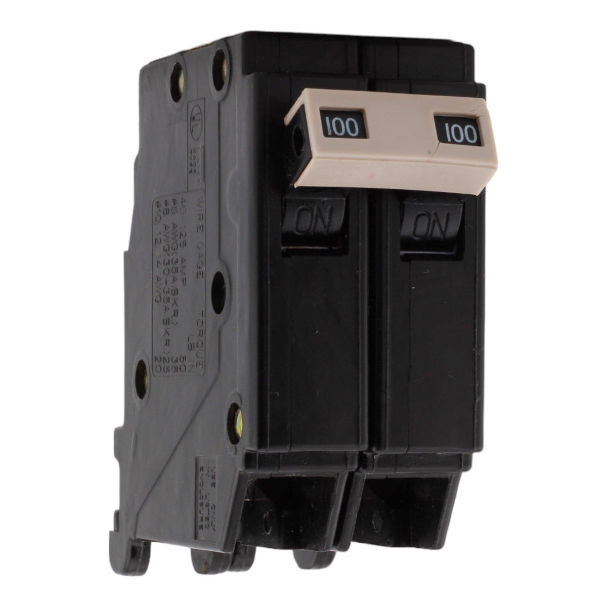 Eaton CH2100 100 Amp Double Pole 240V Plug-In Standard Trip Circuit Breaker UL