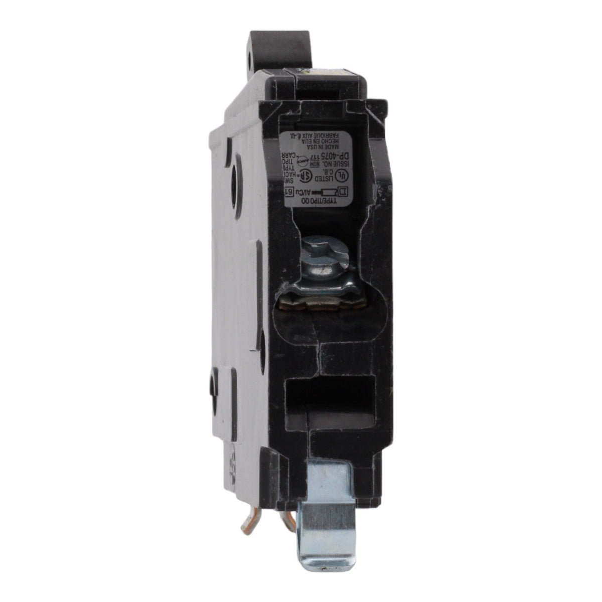 Square D QO120 20 Amp Single Pole 120V Plug-In Standard Trip Circuit Breaker UL