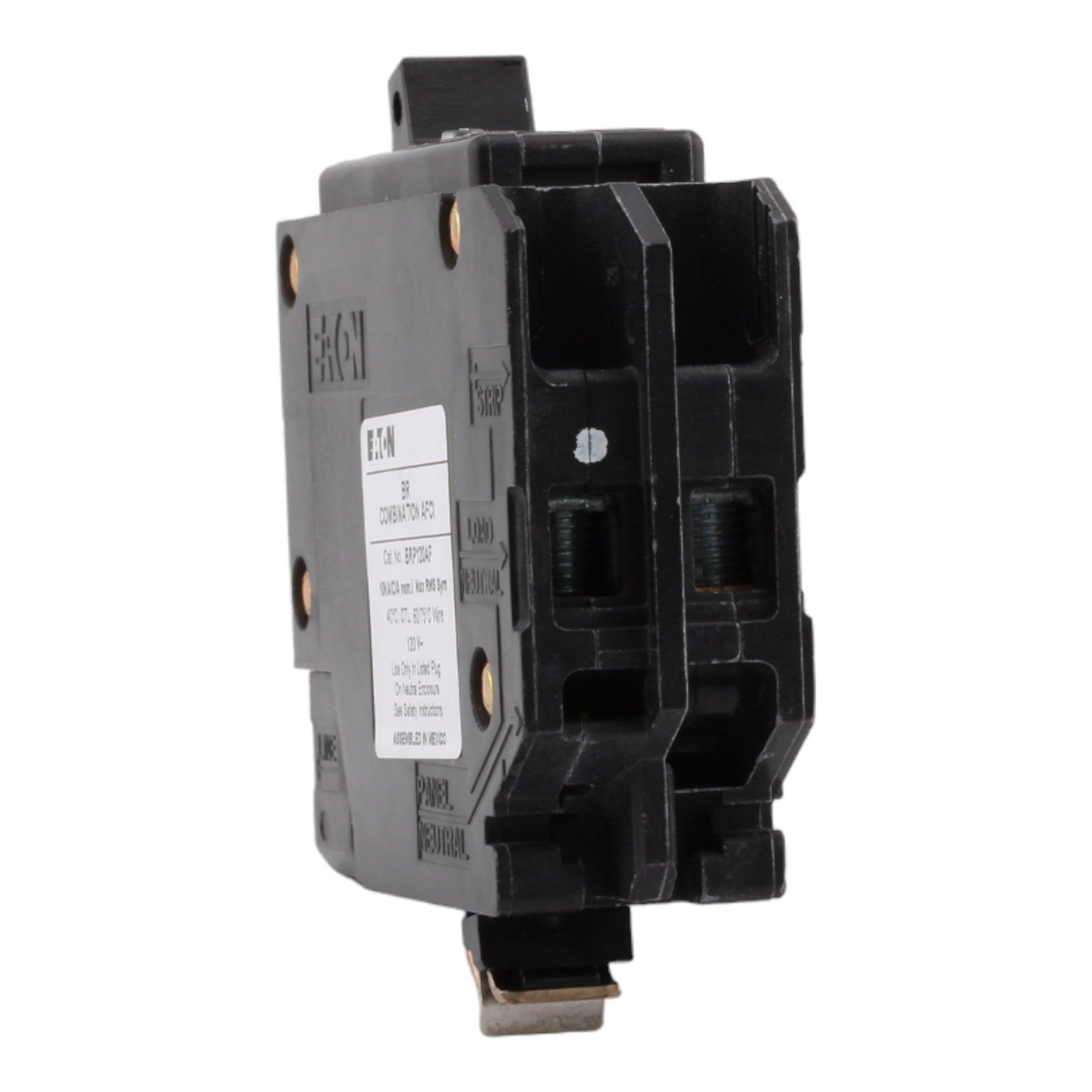 Eaton BRP120AF 20A 120V 1-pole AFCI Circuit Breaker Plug-on Neutral UL