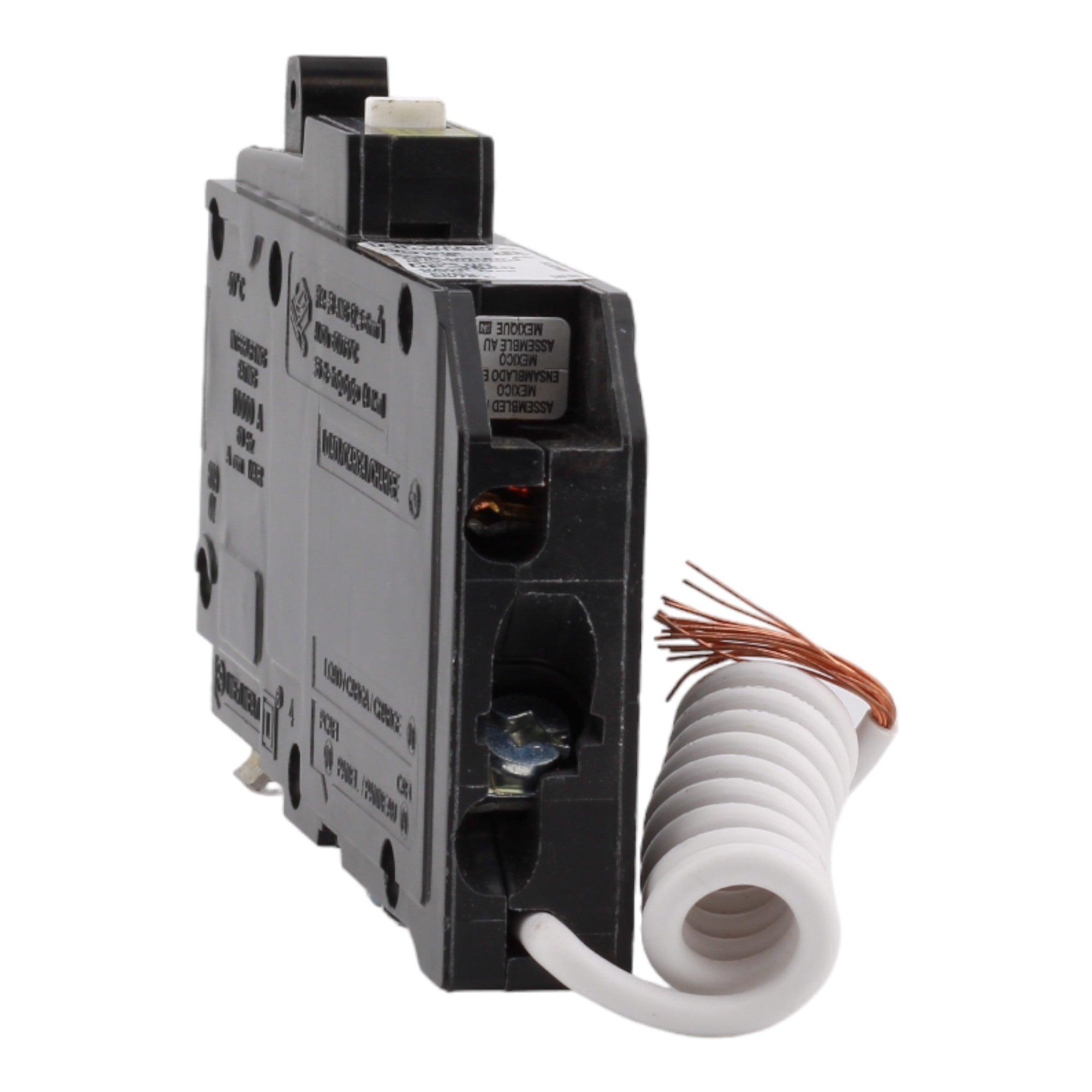 Square D QO120CAFI 20 Amp Single Pole 120V Pigtail-Neutral AFCI Arc Fault Circuit Breaker UL