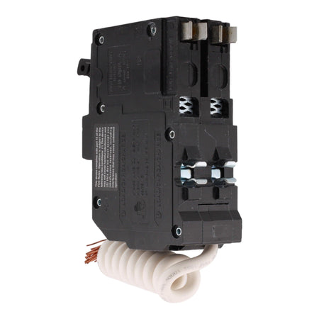 Square D QO250GFI 50 Amp Double Pole 240V Pigtail-Neutral GFCI Ground Fault Circuit Breaker UL