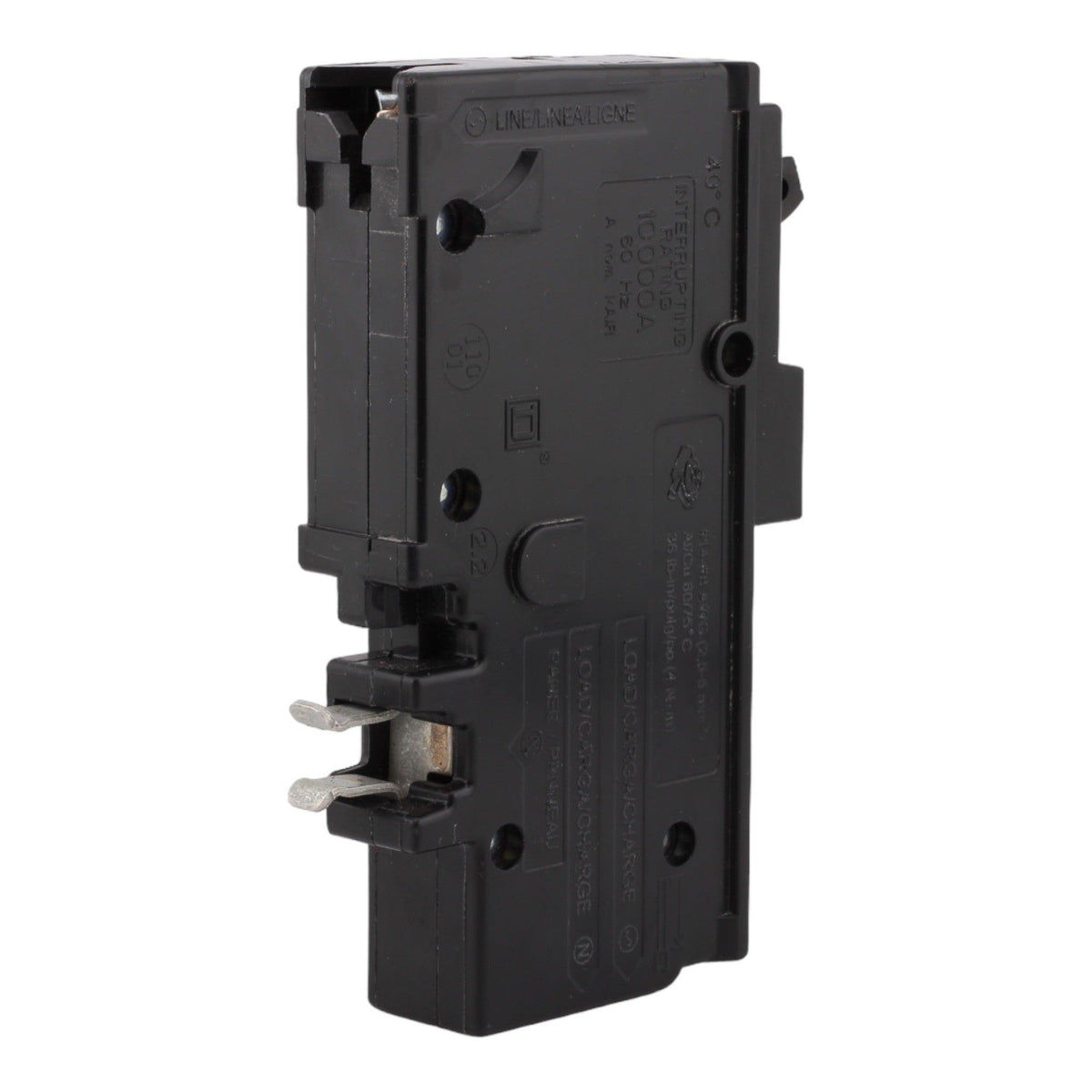 Square D HOM115PCAFI 15 Amp Single Pole 120V Plug-On Neutral AFCI Arc Fault Circuit Breaker UL - RES LLC Store