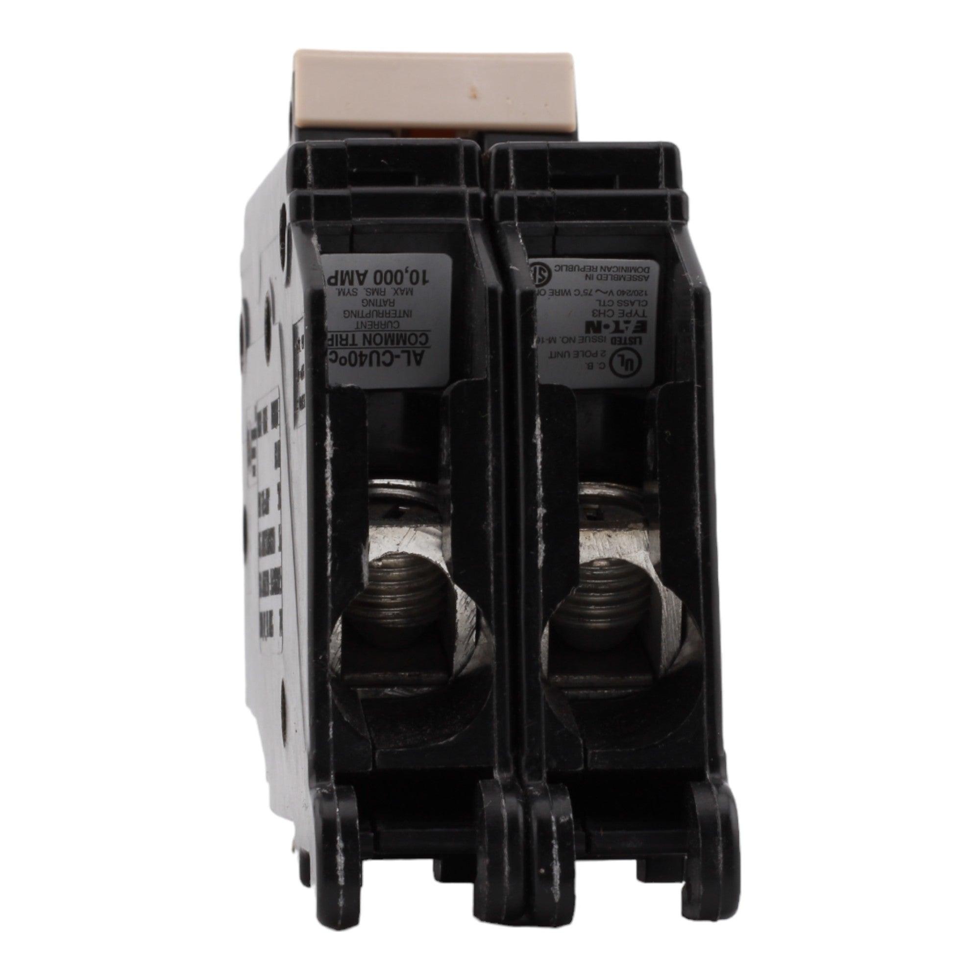 Eaton CH290 90 Amp Double Pole 240V Plug-In Standard Trip Circuit Breaker UL