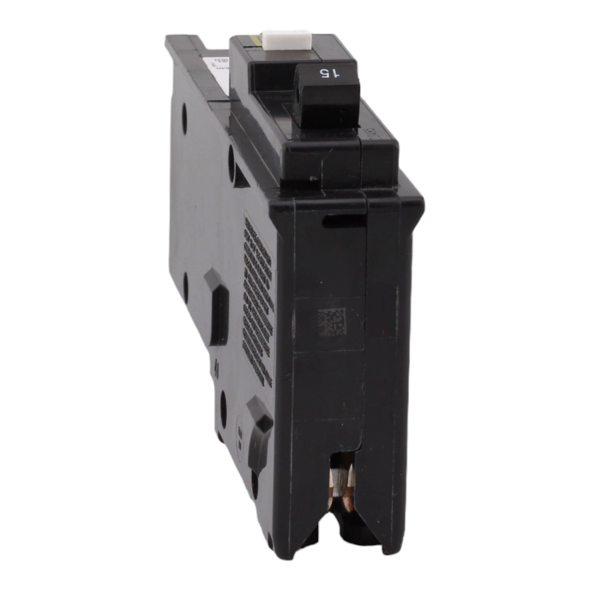 Square D HOM115PCAFI 15 Amp Single Pole 120V Plug-On Neutral AFCI Arc Fault Circuit Breaker UL - RES LLC Store