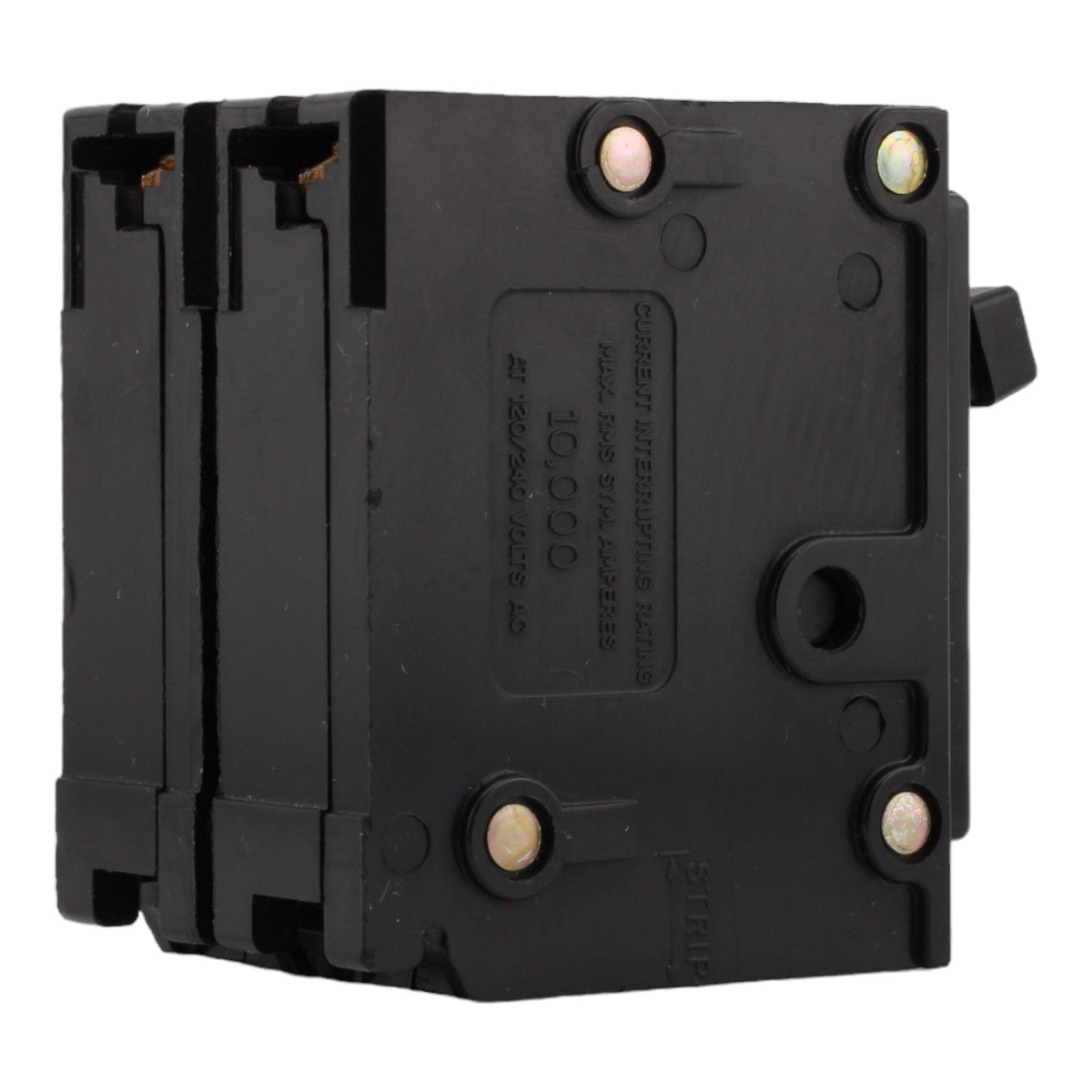 Eaton BR210 10 Amp Double Pole 240V Plug-In Standard Trip Circuit Breaker UL