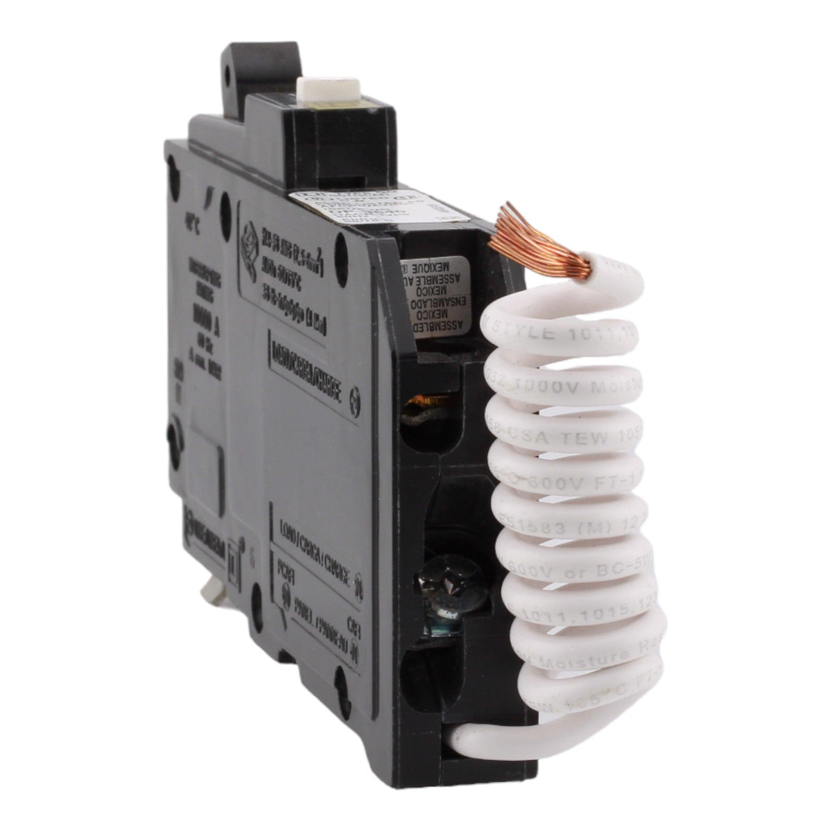 Square D QO115CAFI 15 Amp Single Pole 120V Pigtail-Neutral AFCI Arc Fault Circuit Breaker UL