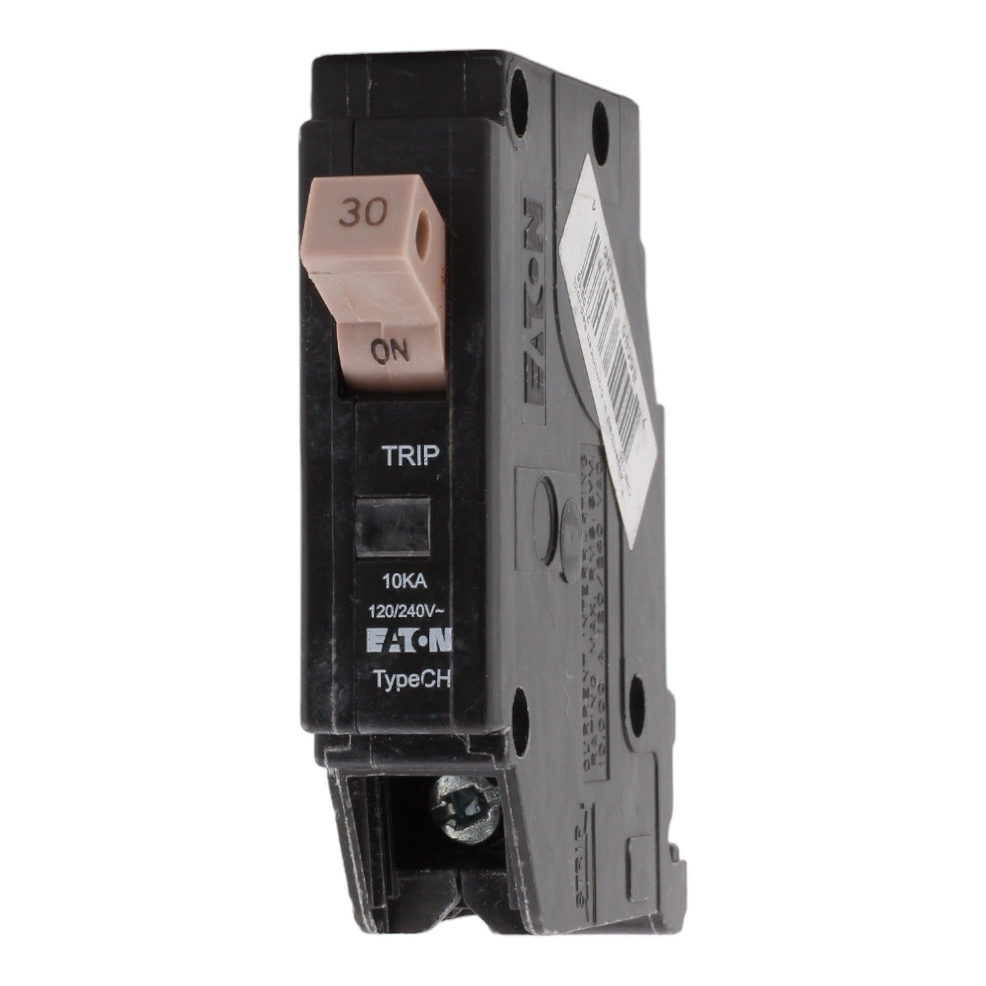 Eaton CHF130 30 Amp Single Pole 120V Plug-In Standard Trip Circuit Breaker UL