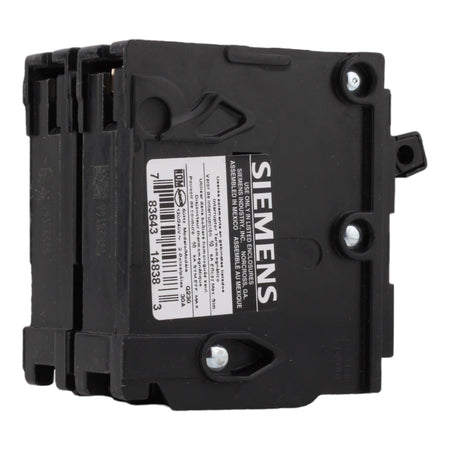 Siemens Q230 30 Amp Double Pole Circuit Breaker, Thermal Magnetic Trip, 120/240V, Plug-In, UL Listed