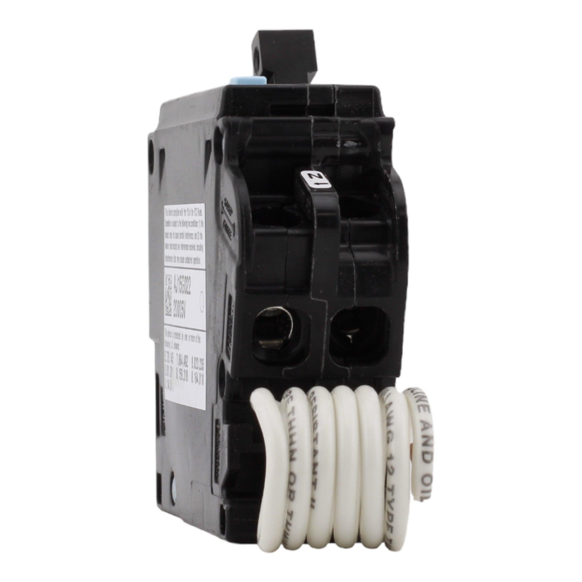 Siemens Q120DF 20 Amp Single Pole 120V Pigtail-Neutral AFCI/GFCI Dual Function Circuit Breaker UL