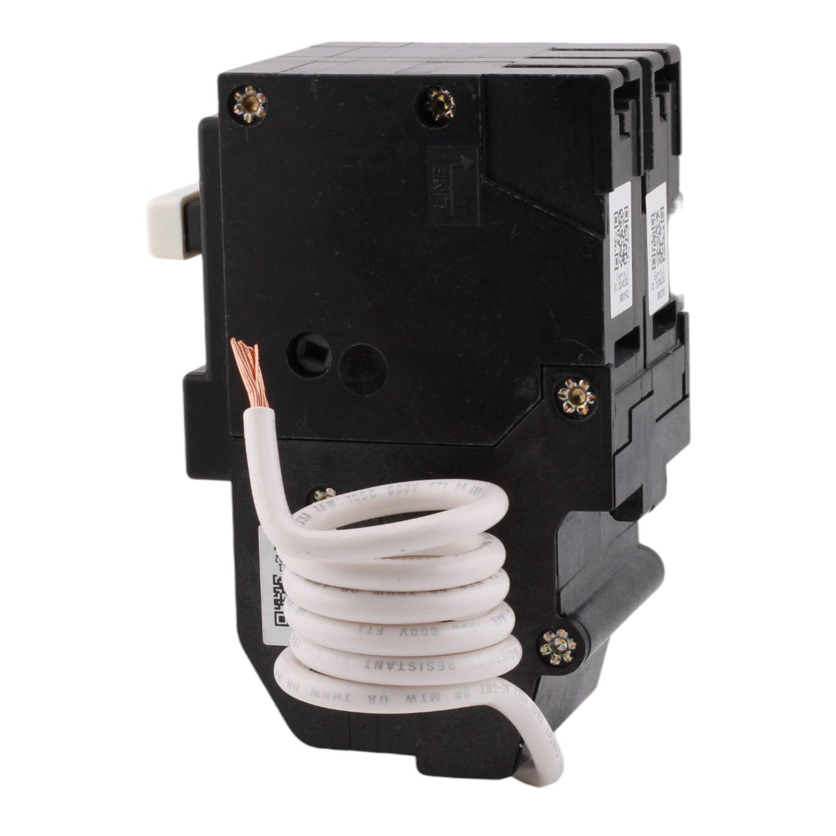 Eaton BRN240GF 40 Amp Double Pole 240V Pigtail-Neutral GFCI Ground Fault Circuit Breaker UL