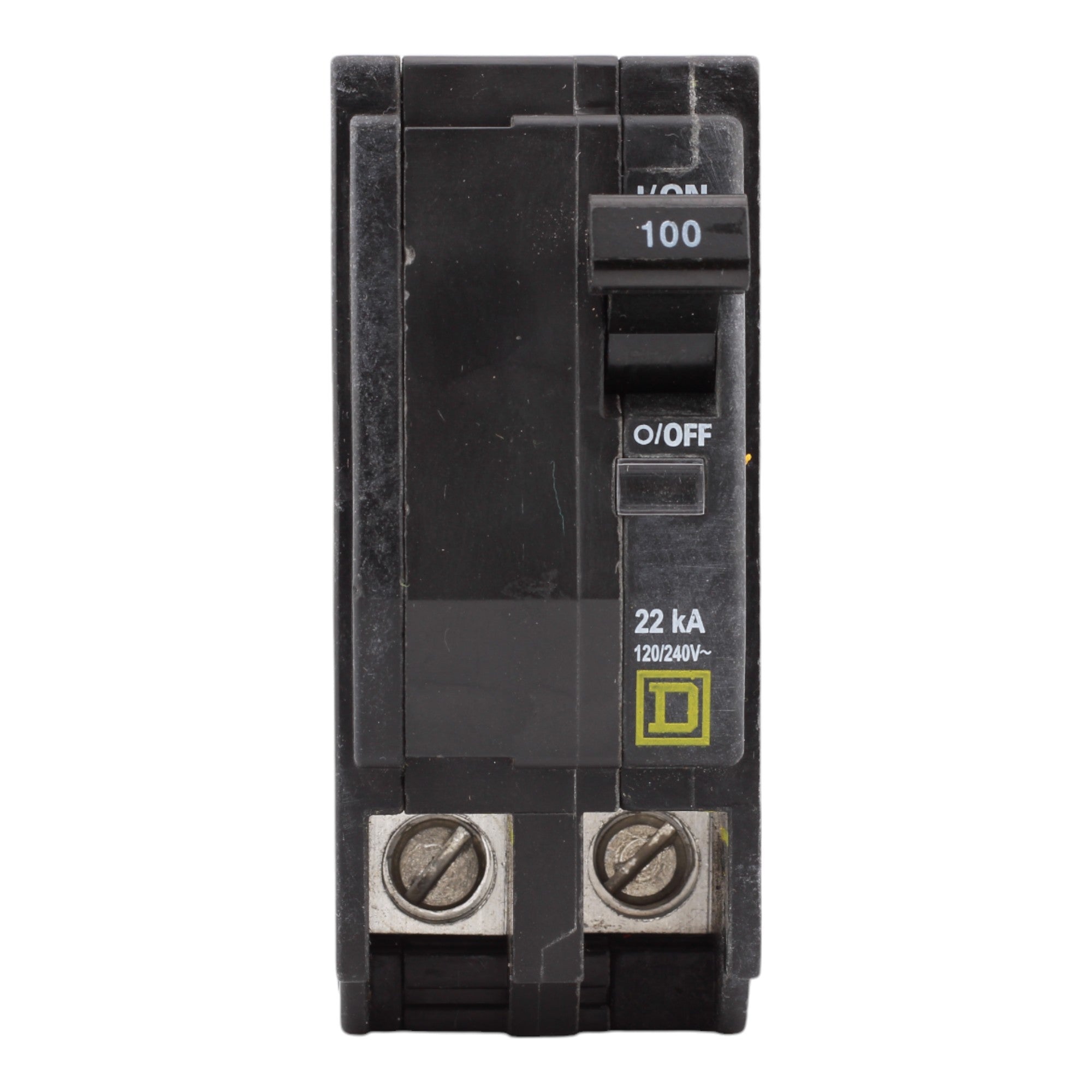 Square D QO2100VH 100 Amp Double Pole 240V Plug-In Standard Circuit Breaker UL