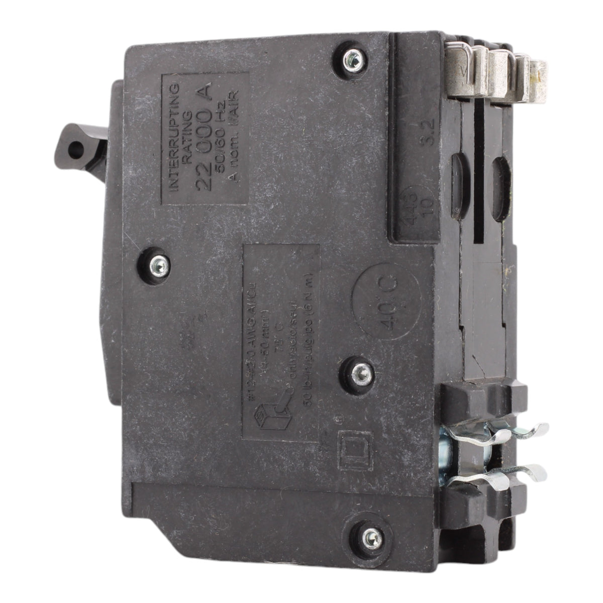 Square D QO2100VH 100 Amp Double Pole 240V Plug-In Standard Circuit Breaker UL