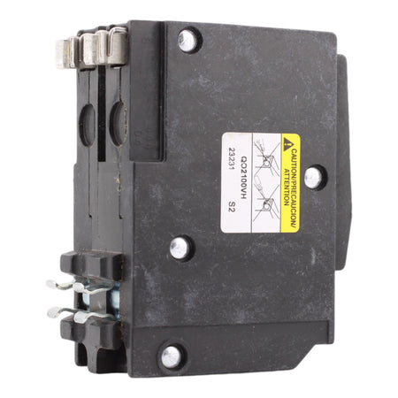 Square D QO2100VH 100 Amp Double Pole 240V Plug-In Standard Circuit Breaker UL