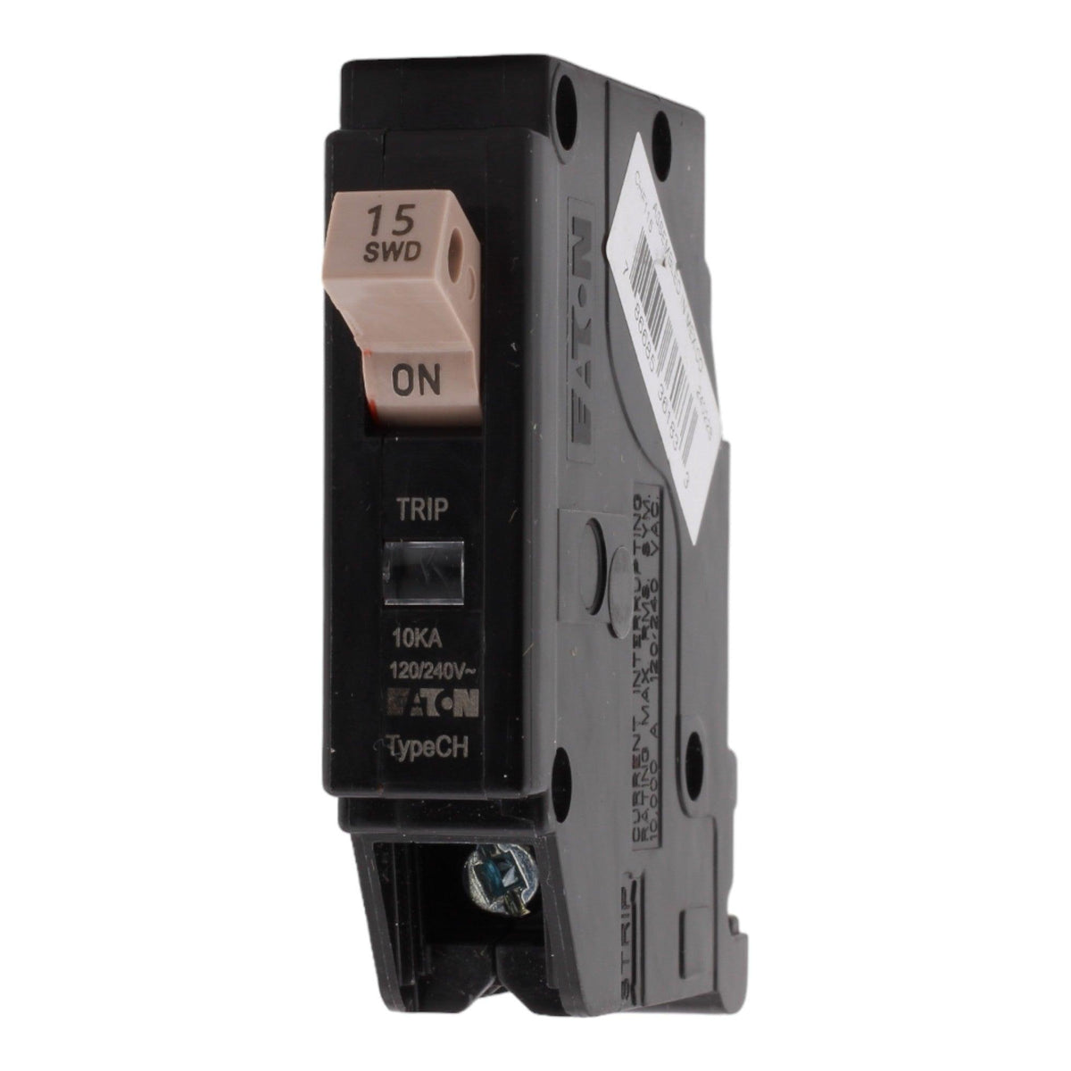 Eaton CHF115 15 Amp Single Pole 120V Plug-In Standard Trip Circuit Breaker UL