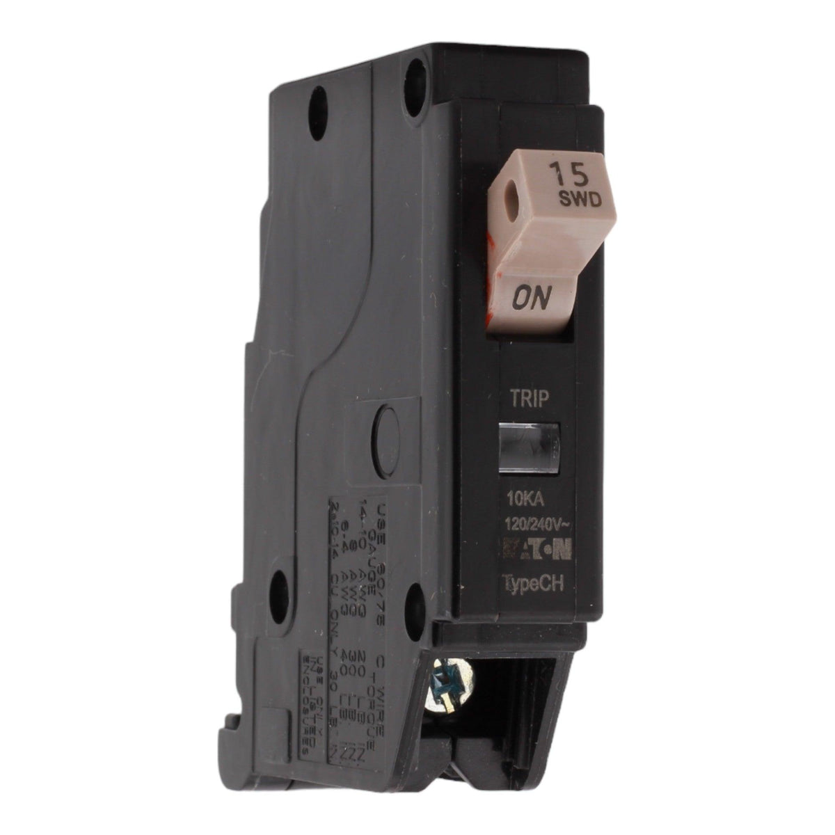 Eaton CHF115 15 Amp Single Pole 120V Plug-In Standard Trip Circuit Breaker UL